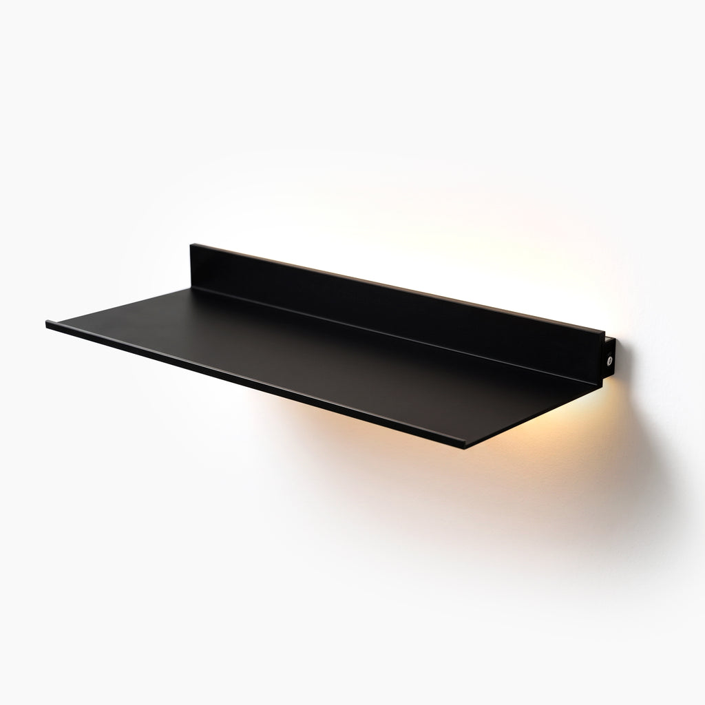 LED Aluminum Floating Shelf