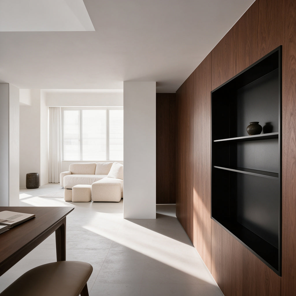 Modern Custom Stainless Steel Wall Niche