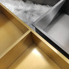 Modern Custom Stainless Steel Wall Niche