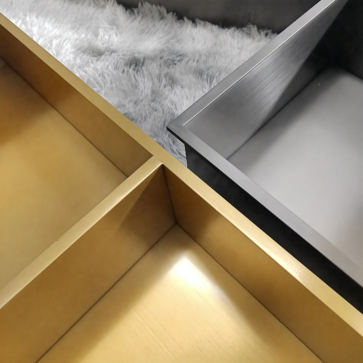 Modern Custom Stainless Steel Wall Niche