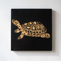 Custom Engraved Pet Portrait on Wood | Turtle